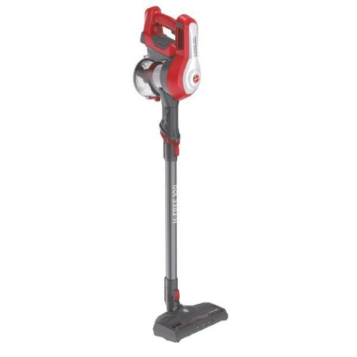 HOOVER HF122RH 011 SCOPA ELLETTRICA SENZA FILO SISTEMA CICLONICO 0.9 LT ARGENTO ROSSO